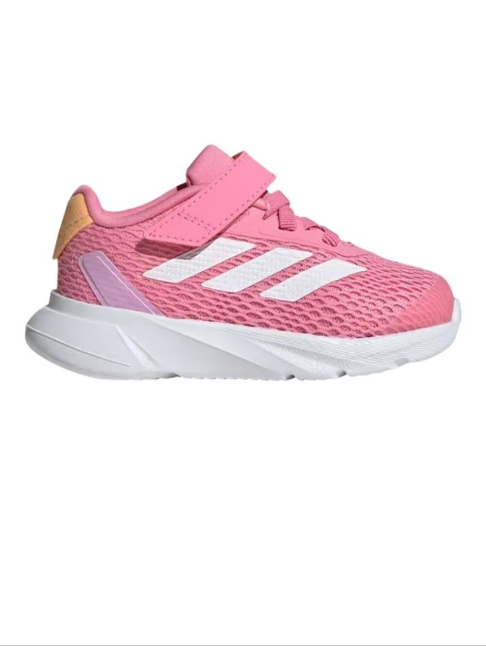 Adidas Duramo SL l'Bliss Pink Sneakers Shoes Girls Toddler Child Sz 9 Kids - Picture 3 of 14